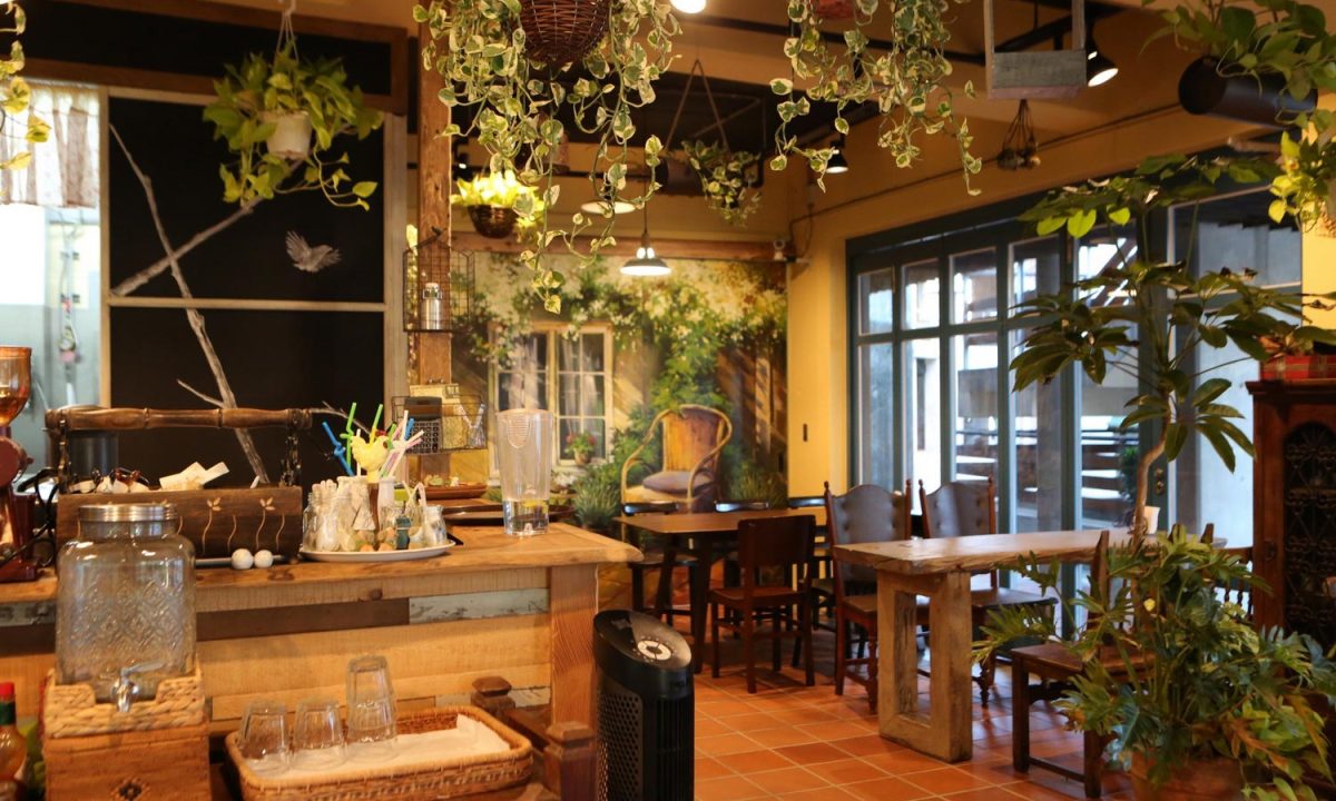 鄉村風、竹北花院子、咖啡簡餐店、庭園造景、龔羽涵室內設計、裝潢